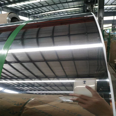 EN холоднопрокатный нержавеющей сталью катушек ASTM финиша 304 зеркала 3,1 1219mm